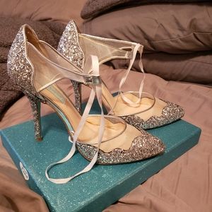 Blue by betsey johnson stilettos